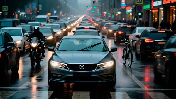 Почему нельзя выезжать на перекрёсток при заторе