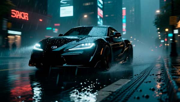 Ошибки при езде в дождь